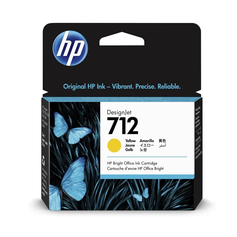 HP 712 29-ML JAUNE DESIGNJET INK CARTRIDGE