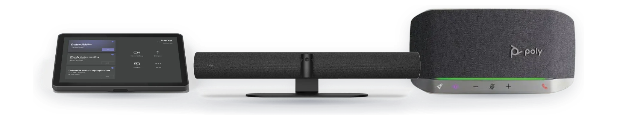 Accessoires visioconférence : Jabra, Logitech, Poly chez BSTech