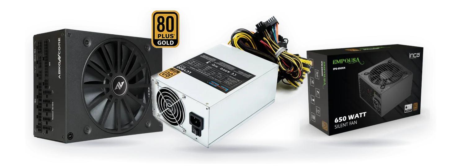 Alimentations PC : Lc power, Abkoncore, Inca chez BSTech