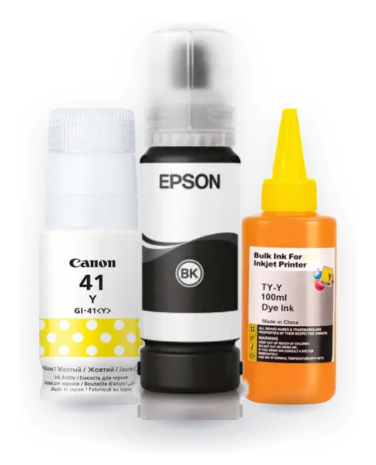 Bouteille d'Encre : Epson, Canon, Universelle chez BSTech