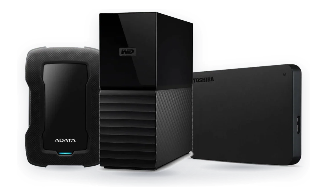 Disque Dur Externe : Western digital, Adata, Toshiba chez BSTech