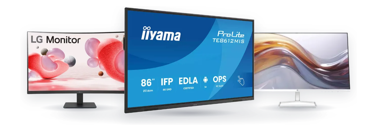Écrans : iiyama, Lg, Hp chez BSTech