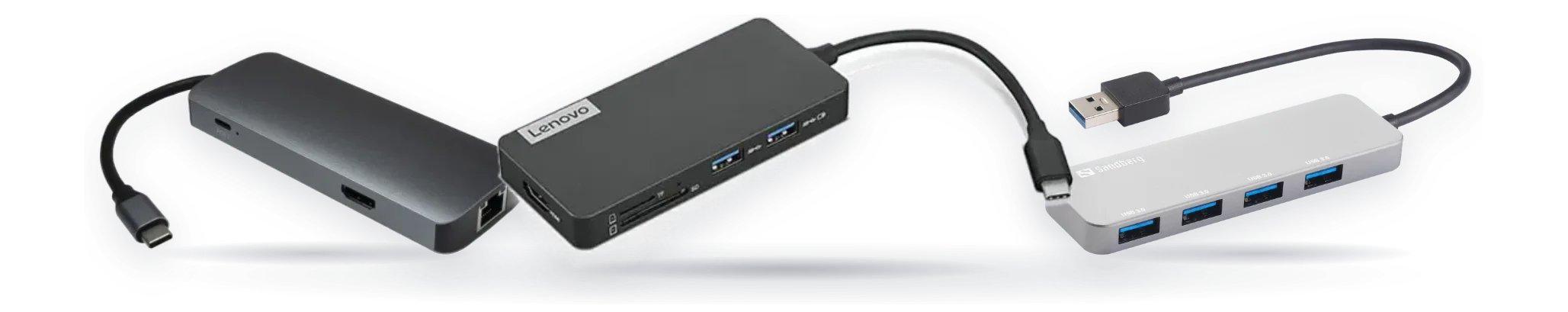 Hub USB : Lenovo, Argus, Sandberg chez BSTech