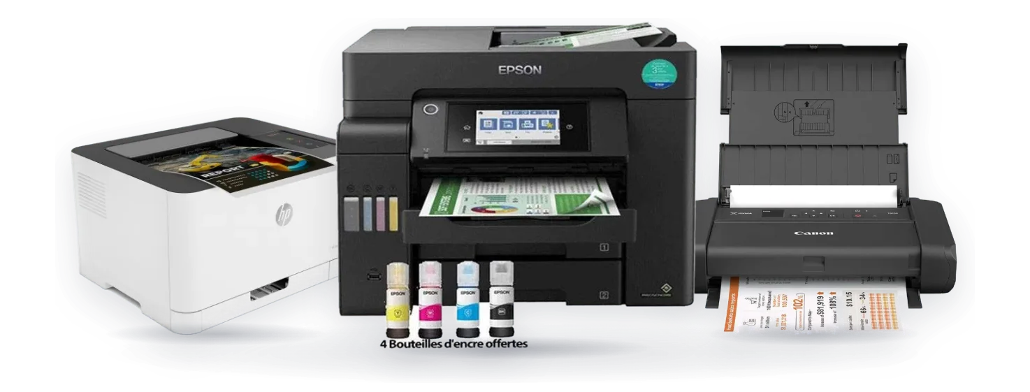 Imprimantes : Epson, Hp, Canon chez BSTech
