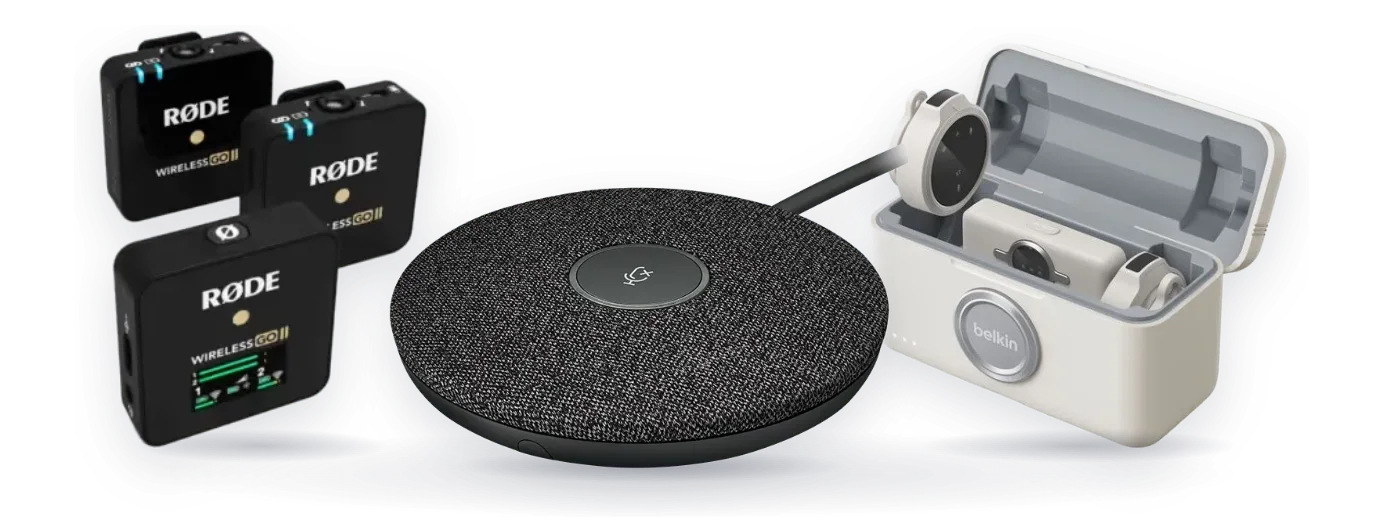 Microphone : Logitech, Rode, Belkin chez BSTech
