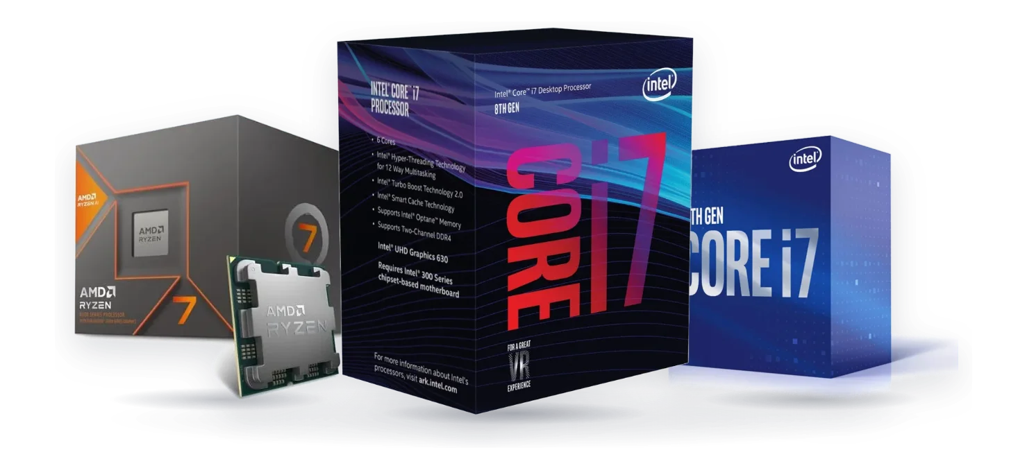 Processeurs : Intel, Amd chez BSTech