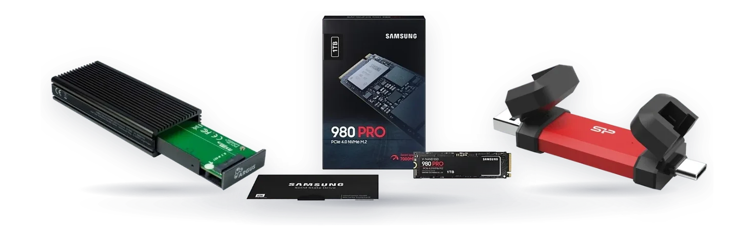 Stockage : Samsung, Argus, Silicon power chez BSTech