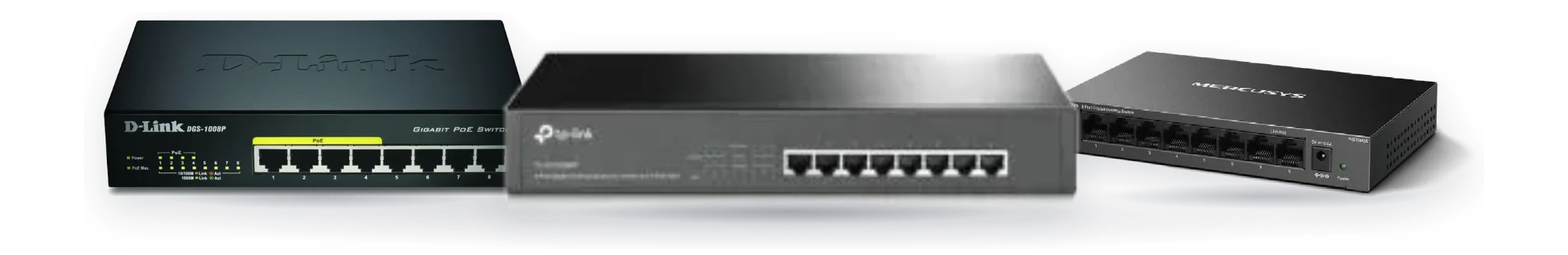 Switch : Tp-link, D-link, Mercusys chez BSTech