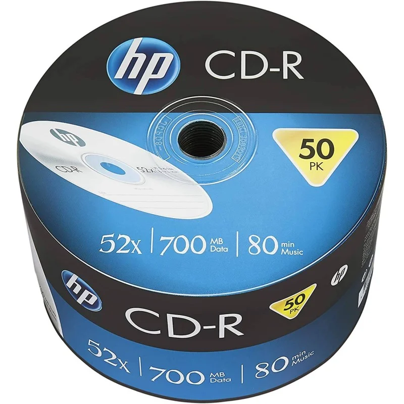 Bobine 50x CD-R  HP 700 MB 